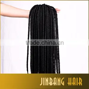 Cheap Price 18inch Fauxlocs Soft Crochet Twist 2x Havana Mambo Fauxlocs Twist Braid Soft Dread Fauxlocs thumbnail-3