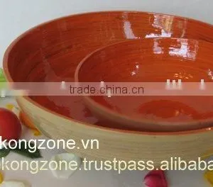 Coiled Bamboo Bowl thumbnail-1