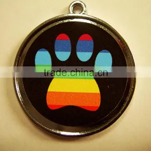 Low Price Custom Dog Tags Necklaces Newly Designing Paw Print Dog Tag High Quality Customized Dog Tags thumbnail-1