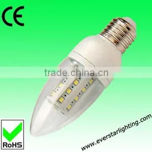 6.5W 2835smd Candle Led With Frost Cover thumbnail-1