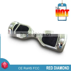 2015 Silver Chrome Self Balance Scooter 2 Wheel Electroplate Flash B1 thumbnail-1