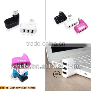 Mini 3 Port Usb 2.0 Hub for Ipad 2 thumbnail-1