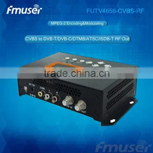 FUTV4656C DVB-T/DVB-C(QAM)/ATSC MPEG-2 SD Encoder Modulator (Tuner,CVBS In; RF Out) With USB Record/Save/Playback for Home Use thumbnail-1