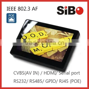 Wall Mount Android RJ45 POE Touch Panel Customized Booting Animation thumbnail-3