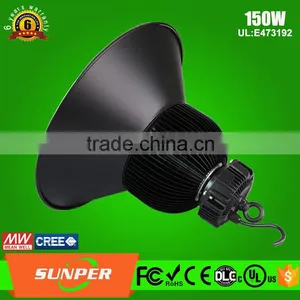 New Product 130lm/w 100w 150w 200w UFO Led High Bay Nichia Led Chip and Meanwell Driver thumbnail-6