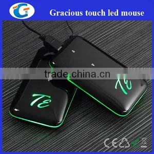 Gracious RoHS Custom LED Logo USB Cable Slim Mouse thumbnail-6