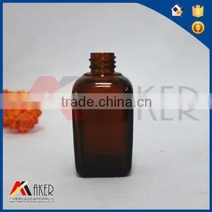 Plastic Dropper Square Essential Oil Amber Glass Bottle thumbnail-4