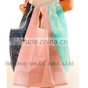 Promotional Eco Friendly Natural Handled Organic Polyester Bag thumbnail-1