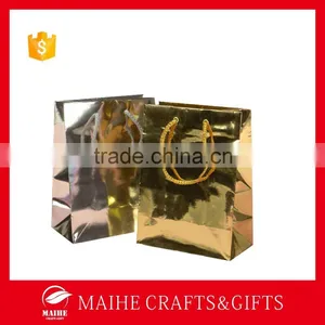 Laser Paper Bottle Gift Bags,Holographic Wine Bottle Bag Liquidation thumbnail-1