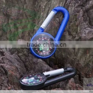 Plastic Compass With Carabiner thumbnail-1