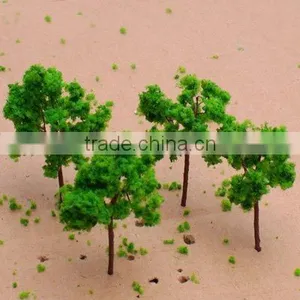 Architectural Wire Model Tree in Train Layout Model T-70/27 thumbnail-5