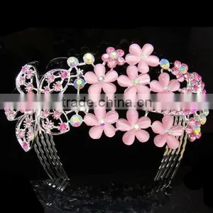 Beauty Flower Hair Combs thumbnail-1