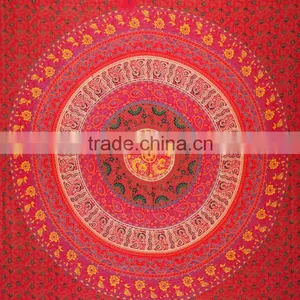 Indian Mandala Hippie Wall Hanging Tapestry Throw Bedspread Ethnic Decor Art thumbnail-4