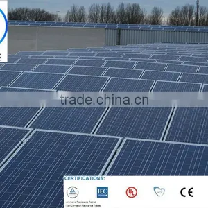 255w Poly Solar Modules With 60pcs 156*156 Poly Cells With CE, TUV, UL, CSA, MCS PV CYCLE thumbnail-1