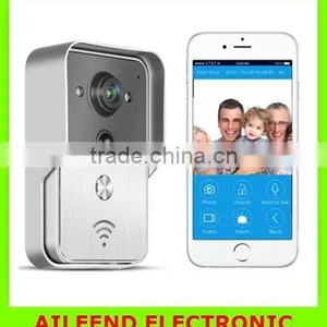 Multifunction Wireless WiFi Video Visual Door Bell Phone Doorbell Home Security for Android IOS Mobile Phone Wifi Doorbell Quality Choice thumbnail-1