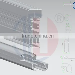 High Quality Anodized Aluminium Profile For Wardrobe Sliding Door thumbnail-2