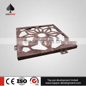 Technology is Good 300*600mm Carved Wood Ceiling Panels Used for Kitchen thumbnail-1