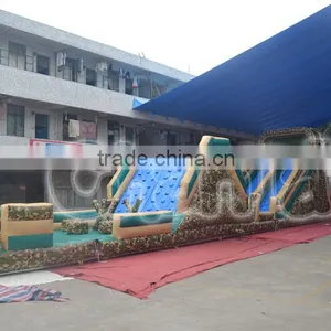 Giant Interactive Military Boot Camp Inflatable Obstacle Course for Sale, Adult Inflatable Obstacle Course thumbnail-4