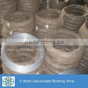 0.8mm 0.9mm Electrol Galvanized Binding Wire thumbnail-1