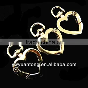 Fashion Gold Zinc Alloy Key Chain Hook Wholesale thumbnail-1