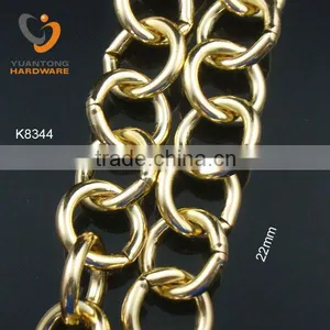 Soomth Surface 18K Gold Chain thumbnail-1