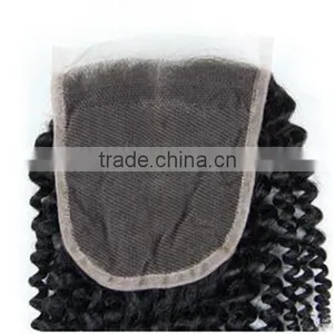 Swiss Lace Top Bleached Knots Baby Hair Closure thumbnail-3
