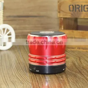 Factory Direct New Mini Portable Speaker Bluetooth Speaker Portable Small Steel Gun thumbnail-2