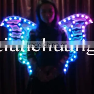 LED Light Angel Wings / Flashing Fancy Fairy Wings / LED Dancing Props thumbnail-3