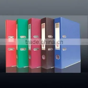 Foctory Supplies Low Price and High Quality A4 Double Side Pvc Lever Arch File thumbnail-1