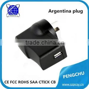 Travel Power Adapter 220v ac to dc 5v 2a USB Handly Wall Charger thumbnail-6