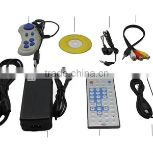 Small Size High Definition 9 Inch DVD Player Support MP4 thumbnail-6