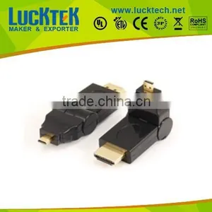 Micro HDMI Male to HDMI Male Adaptor,swing Type thumbnail-1