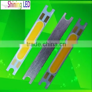 China Shenzhen 6Watt 10V 650mA Long COB LED Linear Chip thumbnail-1