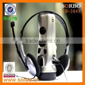 Hand Crank FM&AM Radio With Flashlight Torch thumbnail-4