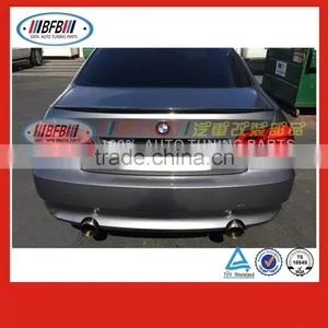 Auto Black Carbon Fiber 3 Series M3 Style E92 For Bmw Spoiler Lip Rear 2006-2012 thumbnail-6