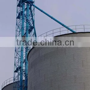 30t/h, 50t/h, 80t/h, 100t/h, 150t/h Painted/galvanized Grain Bucket Elevator thumbnail-1
