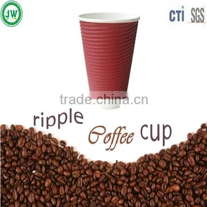 Double Wall Espresso Cup Hot Drink Corrugated Paper Cup Hot Drink Paper Cup With Handle thumbnail-1