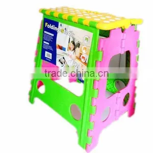 Plastic Folding Stool thumbnail-1