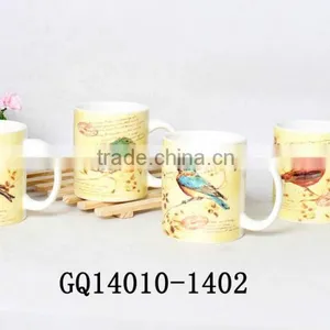 2015 New 11oz Bone China Mugs Coffee Mug With Bird Design Cute for Chirdren thumbnail-1