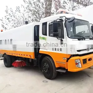 High Performance Dongfeng 4x2 Vacuum Road Sweeper Truck thumbnail-2