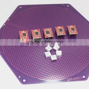 China Wholesale 2016 Delta Rostock Mini Kit Kossel 3d Printer Kit Reprap A4988 +Ramps 1.4+ Mega 2560 and 4Pin Wire Cable thumbnail-3