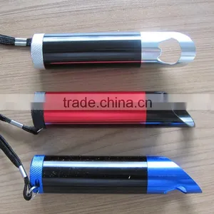 Metal Aluminum 9 Led Torch With Bottle Opener thumbnail-1