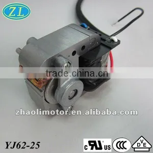 Electric Fan Motor High Torque Low Rpm Shaded Pole MotorYJ62-25 Type:VDE,UL,CE,CCC,CUL Certified High Speed Low Noise thumbnail-1