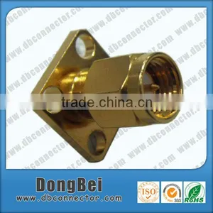 SMA Male Panel Mount 4 Hole Sma Connector thumbnail-1