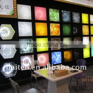 Interior Translucent Solid Surface Artificial Pearl White Marble thumbnail-5