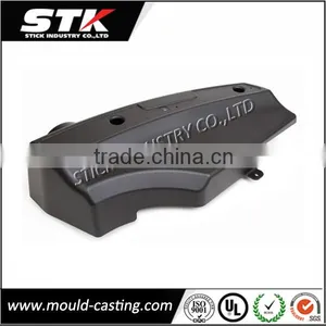 Black ABS Injection Plastic Molding Electronic Parts thumbnail-2