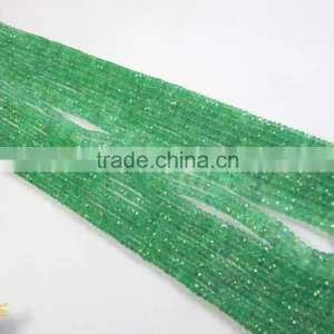 Natural Emerald Natural Zambian Emerald Beads Necklace thumbnail-1
