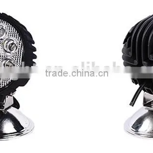 12v 24v Super Bright Waterproof Round 27w Led Work Light for Tractor thumbnail-2