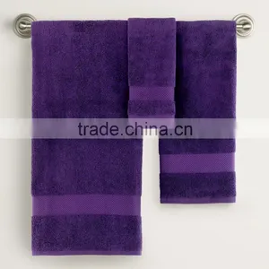 Wholesale Custom White 100% Cotton Hotel Towel Set thumbnail-3