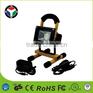 10W Rechargeable Portable Outdoor Led Flood Light With Car Charging Indicator thumbnail-1